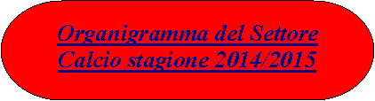 Interruzione: Organigramma del SettoreCalcio stagione 2014/2015