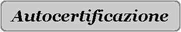Rettangolo arrotondato: Autocertificazione